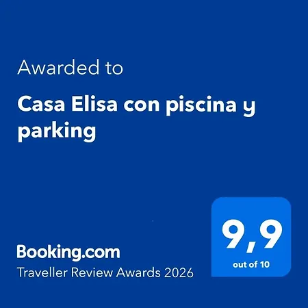Apartament Casa Elisa Con Piscina Y Parking
